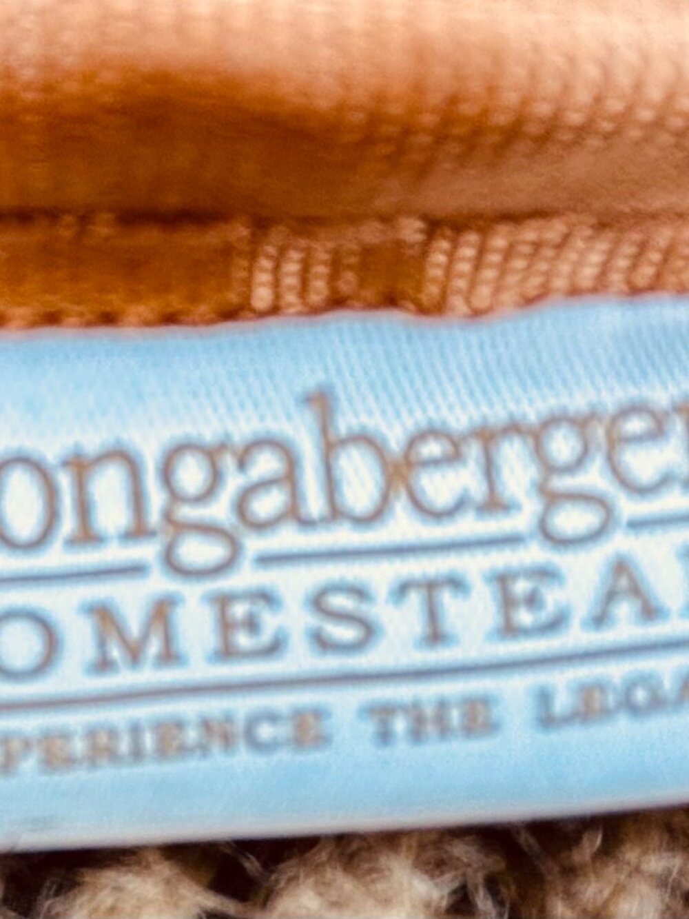 Longaberger Homestead Floral Shoulder Bag Cottagecore Farmhouse Purse - Picture 5 of 6